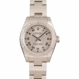 Ladies Rolex Oyster Perpetual 176210 Roman Dial